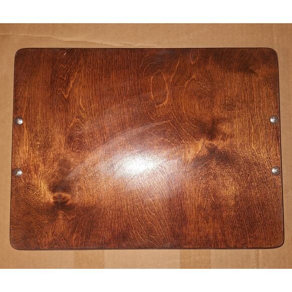 Vintage Game Board Repurposed Tray  Handles Coffee Table Accent Entry Tray - Picture 4 of 4